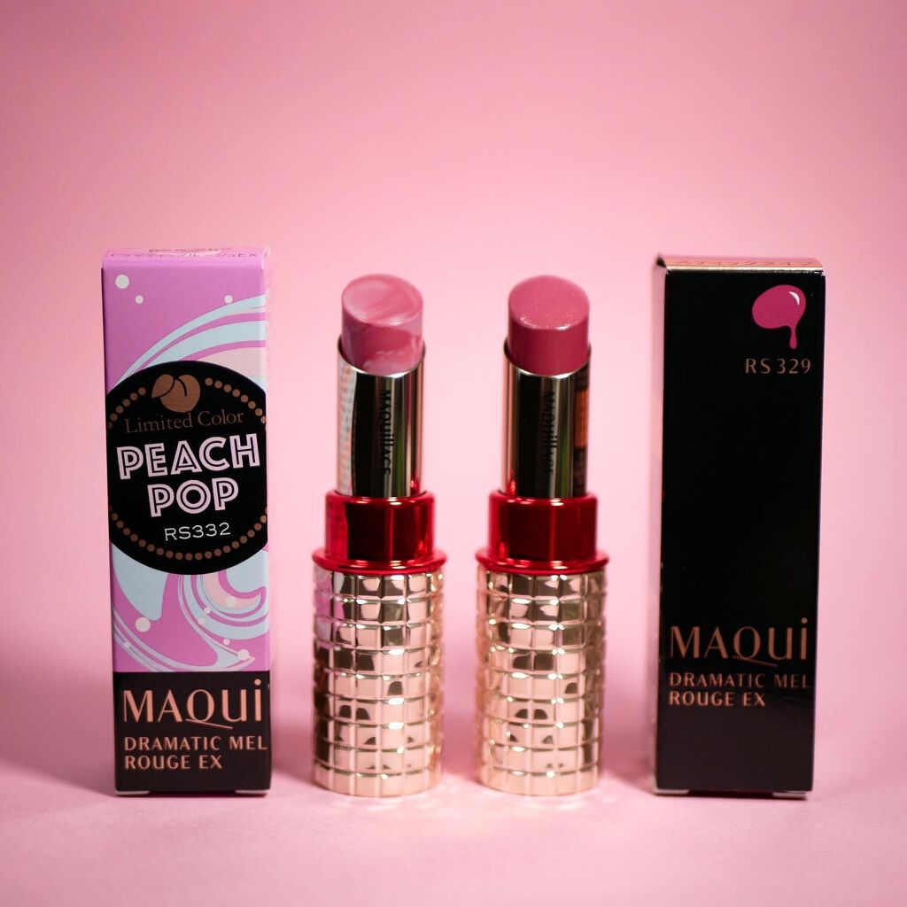 ドラマティックルージュEX/マキアージュ/口紅を使ったクチコミ(3枚目)