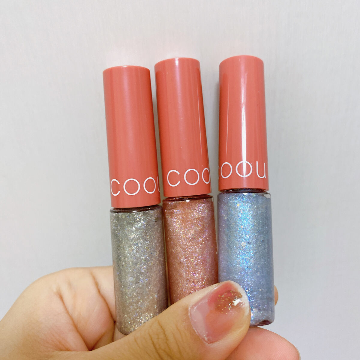 グリッターライナー/coou/グリッターを使ったクチコミ（3枚目）