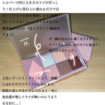 ウォンジョンヨ W デイリームードアップパレット /Wonjungyo/アイシャドウパレットを使ったクチコミ(3枚目)