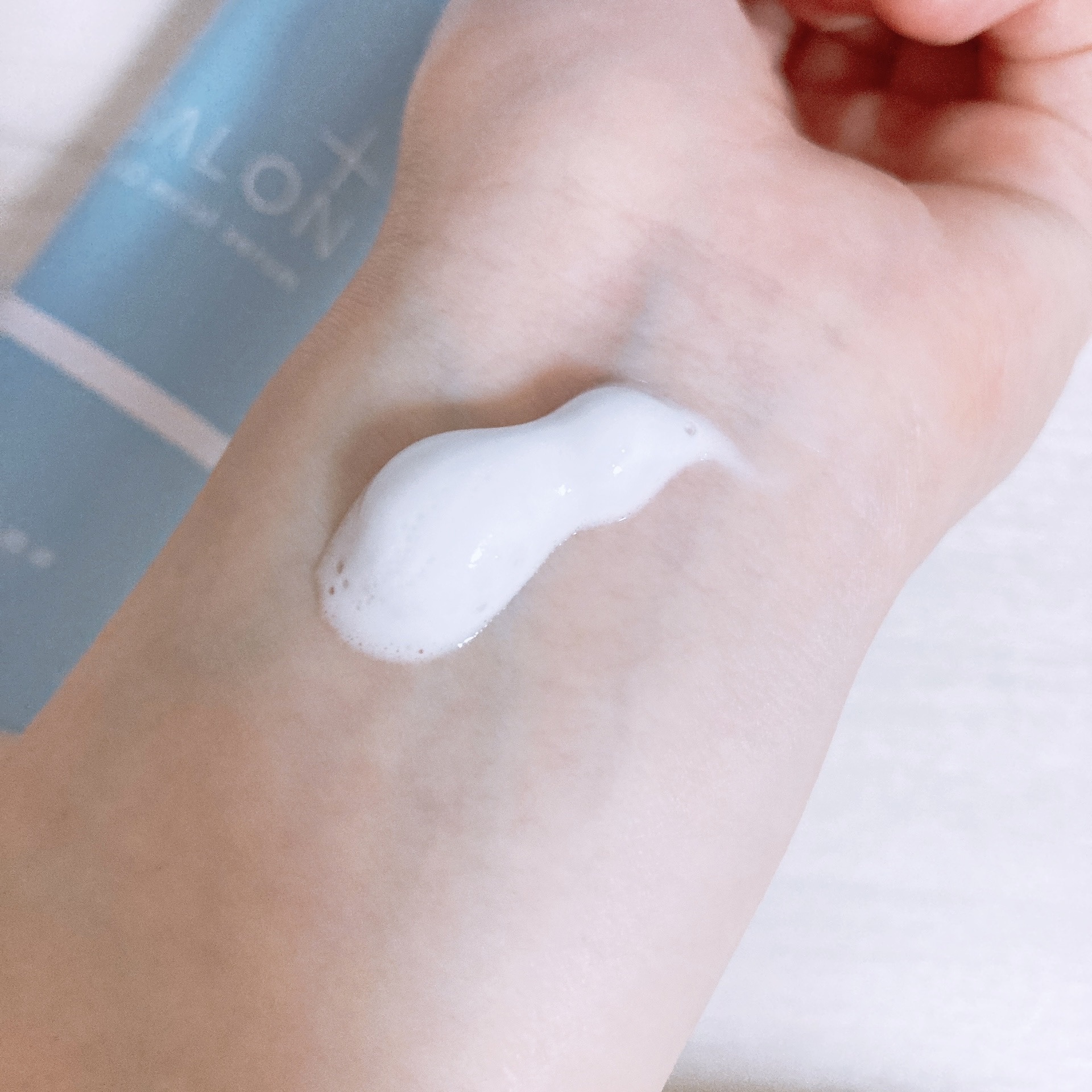 サロンプラス V.I.O 濃密泡セラム/サロンプラス/デリケートゾーンケアを使ったクチコミ（3枚目）