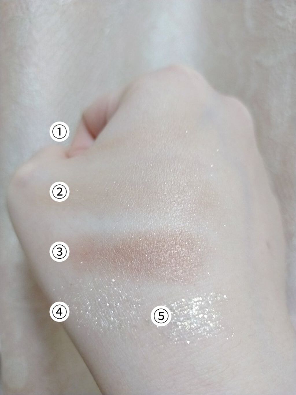 ジューシーピュアアイズ/キャンメイク/アイシャドウパレットを使ったクチコミ（3枚目）