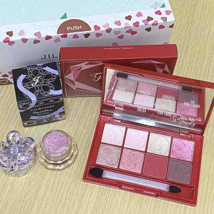 ギャレンタインズパーティー アイシャドウパレット/JILL STUART/アイシャドウパレットを使ったクチコミ(2枚目)