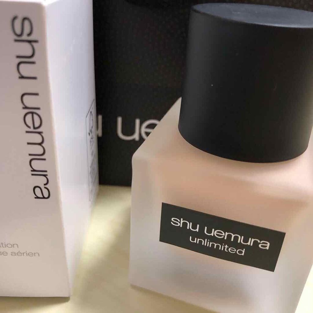（旧）アンリミテッド ラスティング フルイド/shu uemura/リキッドファンデーションを使ったクチコミ（1枚目）