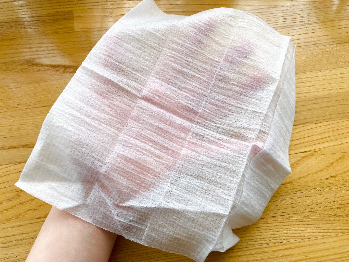 アイスデオドラント ボディペーパーN フリーズピーチ/ギャツビー/ボディシートを使ったクチコミ(4枚目)