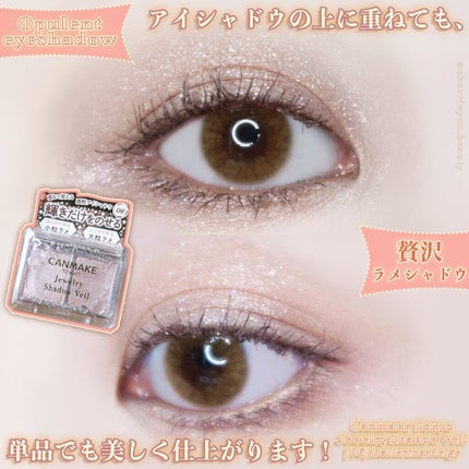 ジュエリーシャドウベール/キャンメイク/アイシャドウパレットを使ったクチコミ(1枚目)