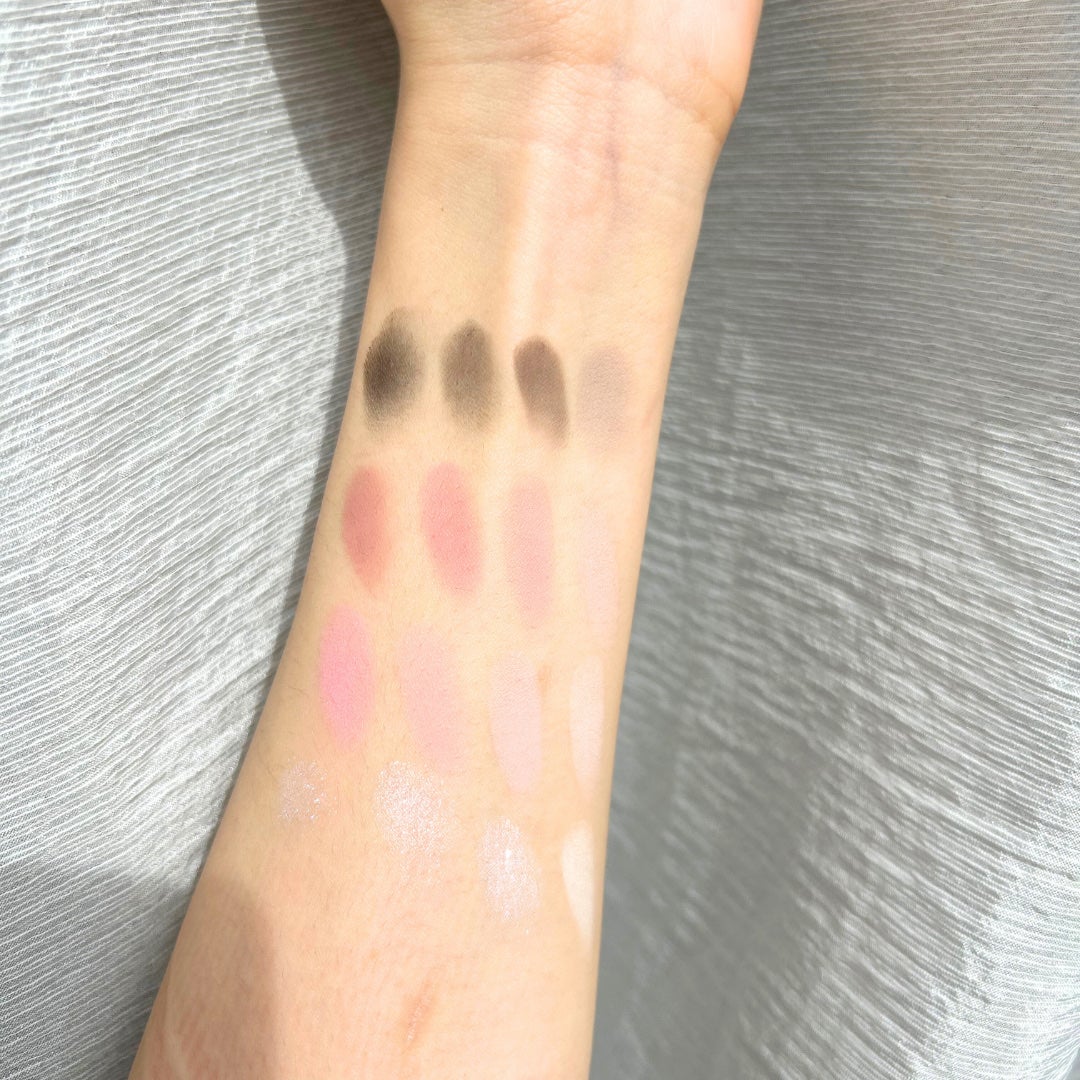 ソフトブラーリングアイパレット/wakemake/アイシャドウパレットを使ったクチコミ(3枚目)