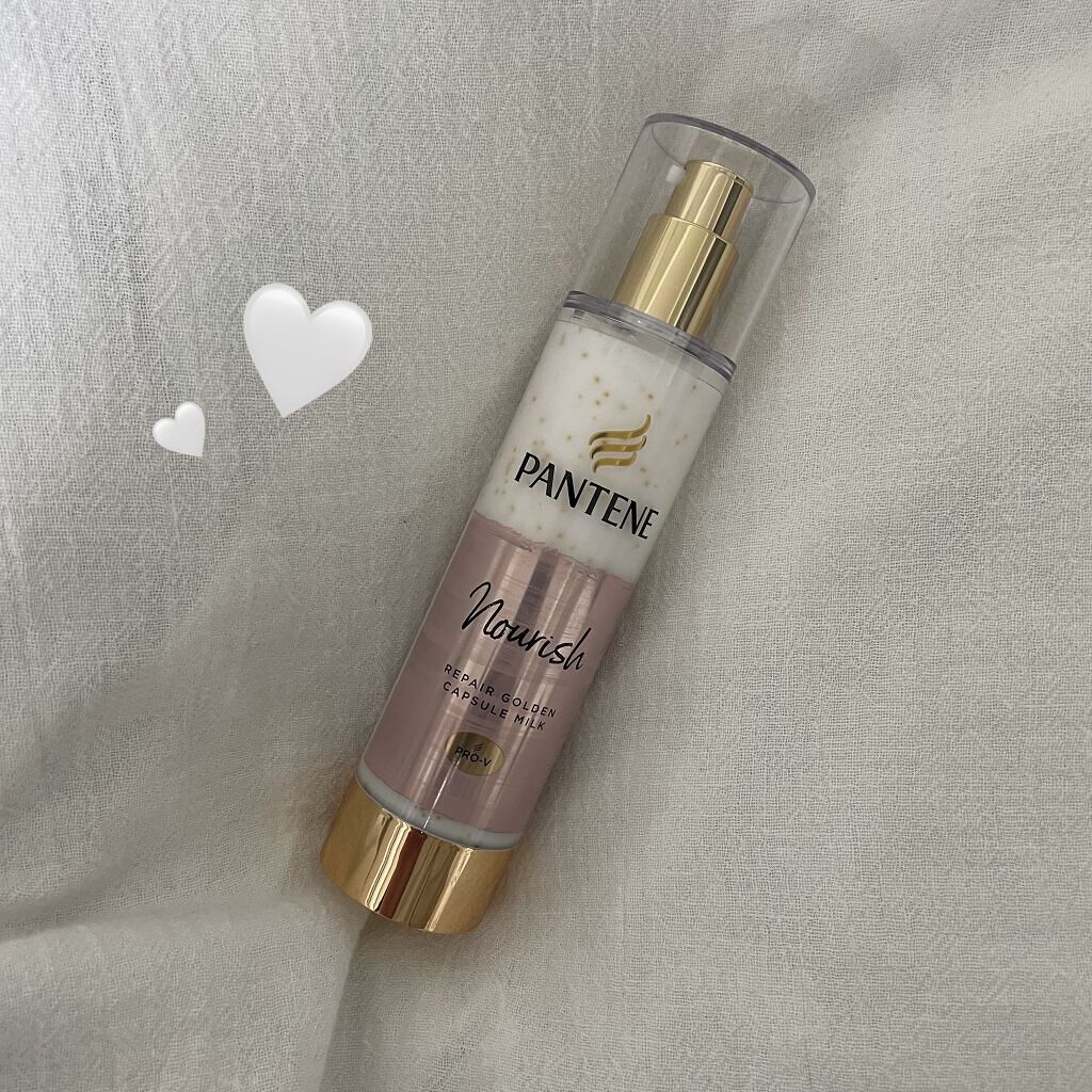 パンテーン エフォートレス クイック リペアー カプセル ヴィタミルク(洗い流さないトリートメント）/パンテーン/ヘアミルクを使ったクチコミ（1枚目）