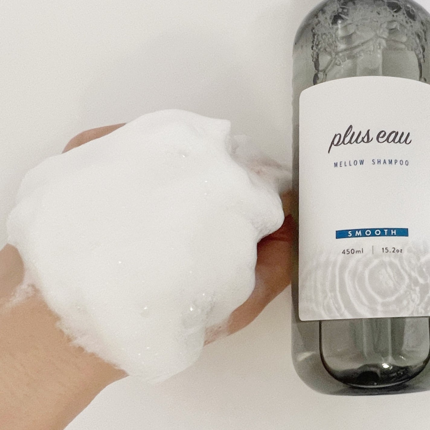 メロウシャンプー/メロウトリートメント/plus eau/市販シャンプーを使ったクチコミ(5枚目)