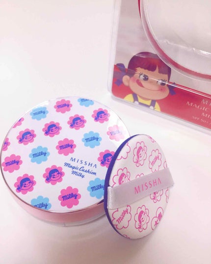 M クッションベース(ミルキー)/MISSHA/化粧下地を使ったクチコミ(2枚目)