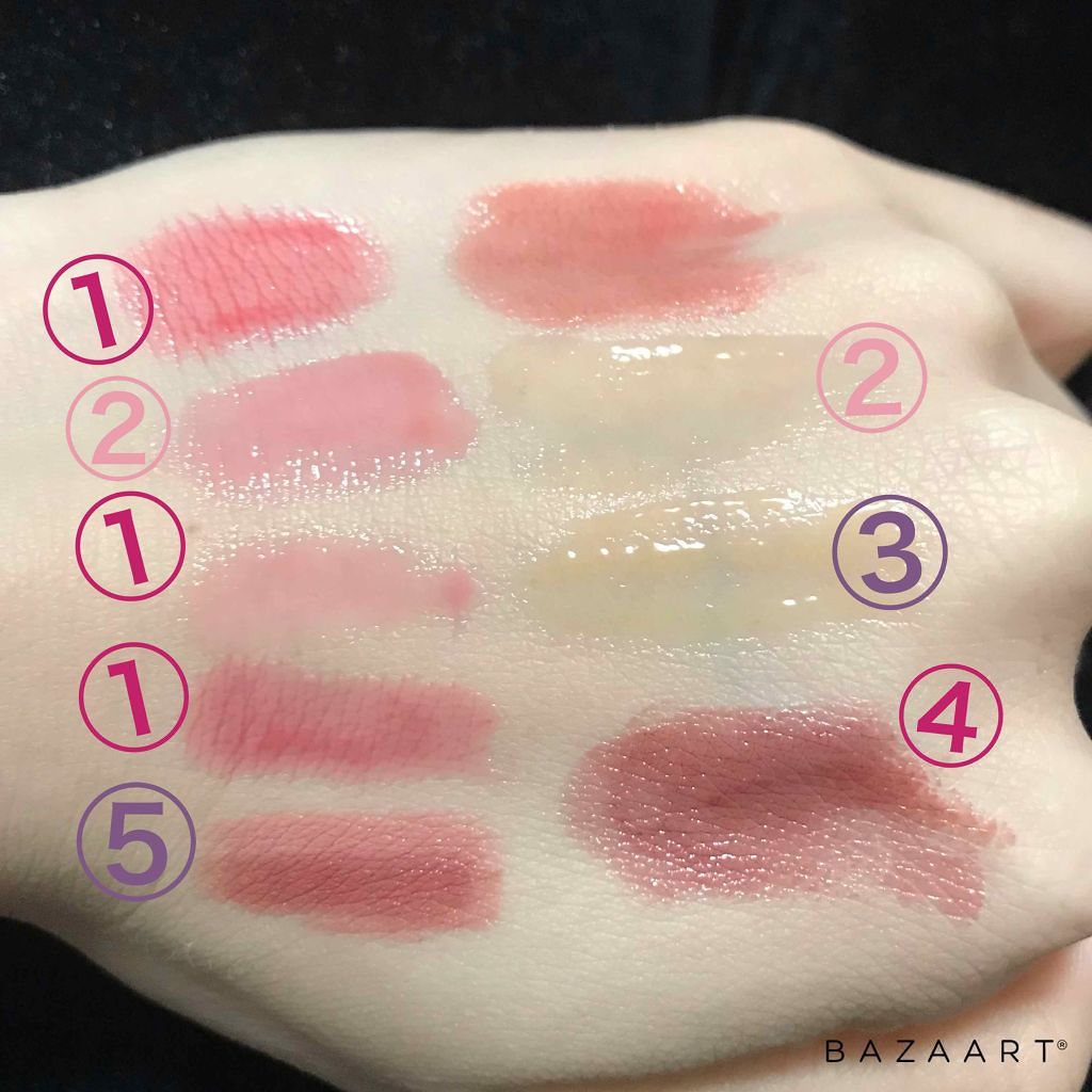 リップティントシロップ/キャンメイク/リップティントを使ったクチコミ(2枚目)