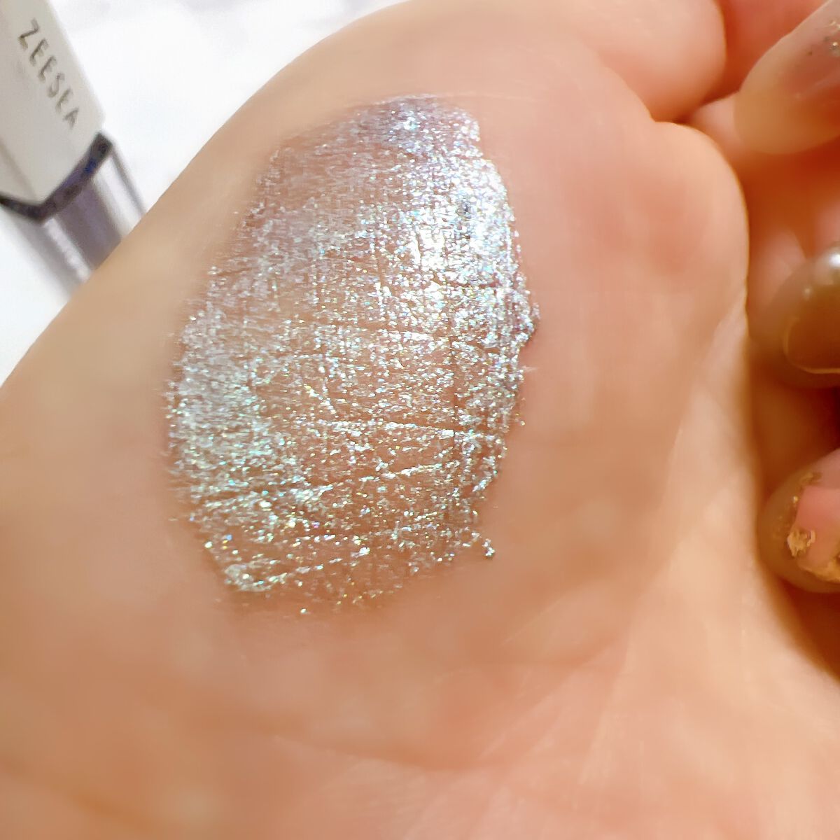 ダイヤモンドシリーズ 星空リキッドアイシャドウ/ZEESEA/リキッドアイシャドウを使ったクチコミ(3枚目)