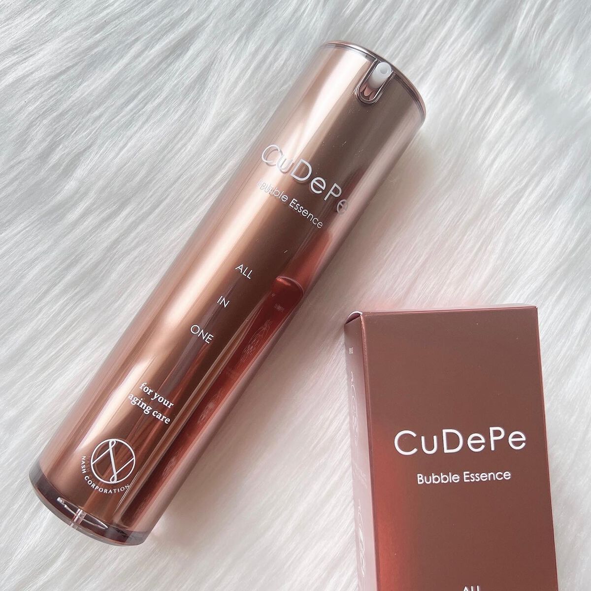 CuDePe バブルエッセンス/nash/オールインワン化粧品を使ったクチコミ（1枚目）