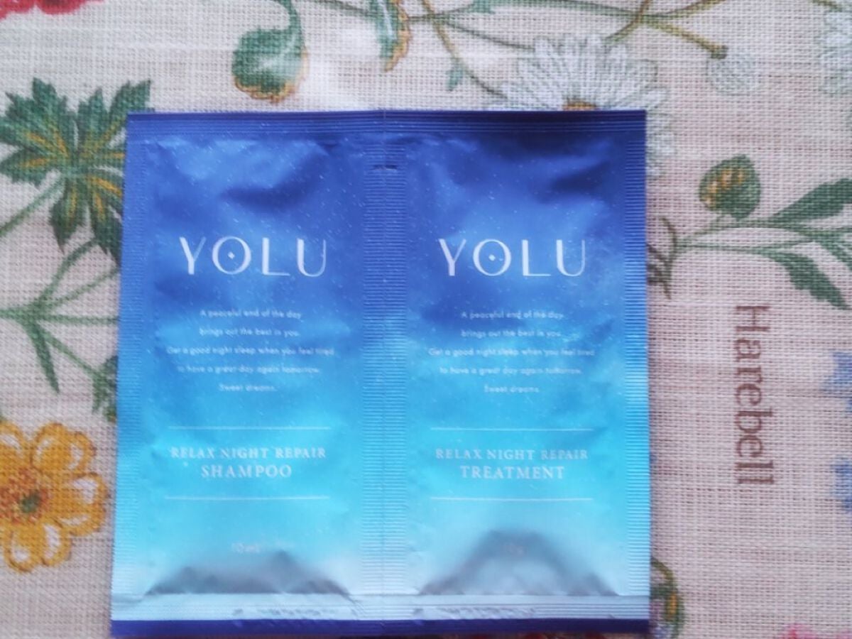 リラックスナイトリペア シャンプー/トリートメント/YOLU/市販シャンプーを使ったクチコミ(1枚目)