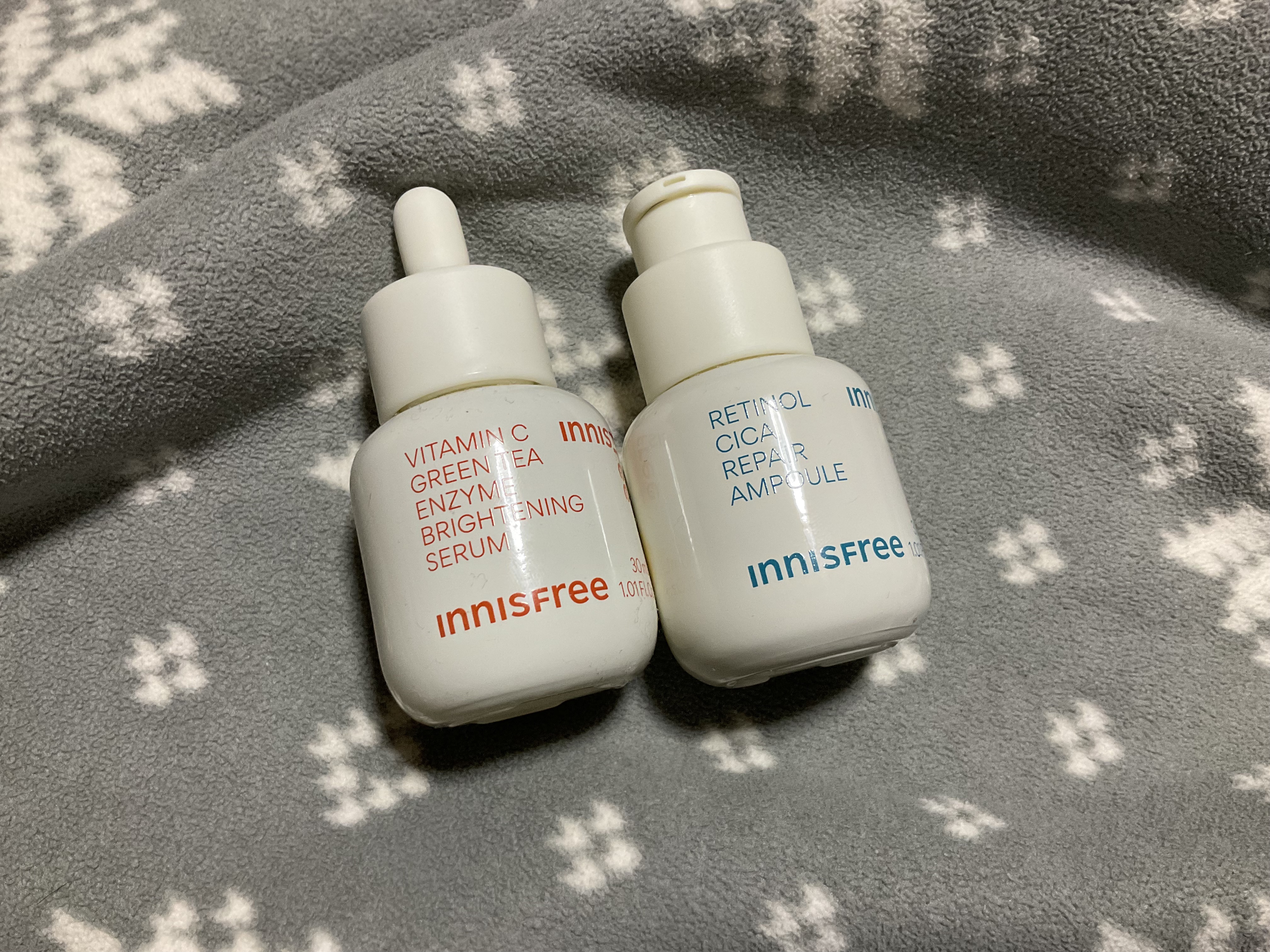 レチノール　シカ　リペア　セラム/innisfree/美容液を使ったクチコミ（1枚目）