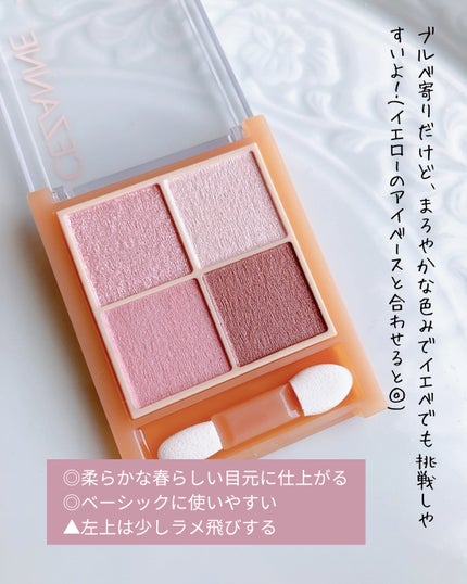 ベージュトーンアイシャドウ/CEZANNE/アイシャドウパレットを使ったクチコミ(5枚目)