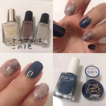 ネイルホリック Chic color GY014/ネイルホリック/マニキュアを使ったクチコミ（2枚目）