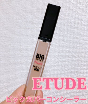 ビッグカバーフィットコンシーラー/ETUDE/リキッドコンシーラーを使ったクチコミ（1枚目）