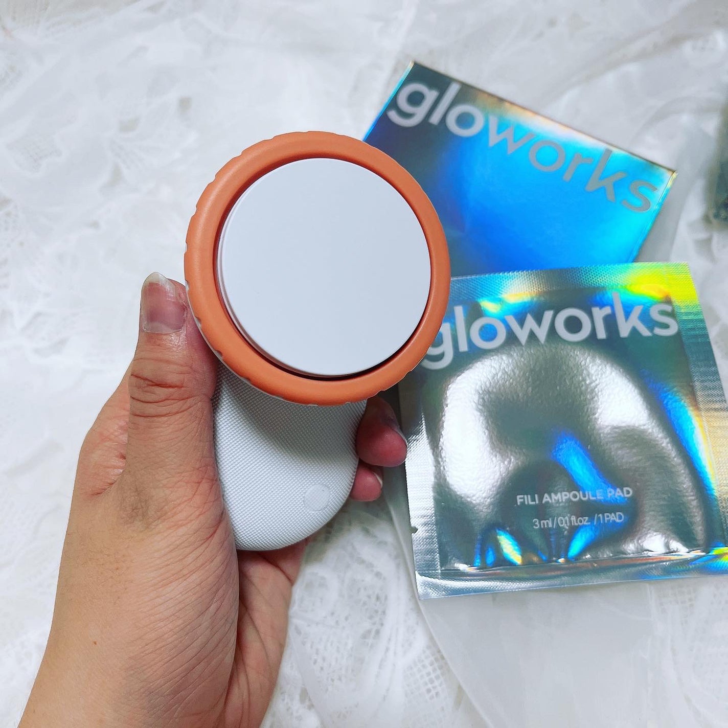 4Dモーションスキンブースタ/gloworks/美顔器・マッサージを使ったクチコミ(3枚目)