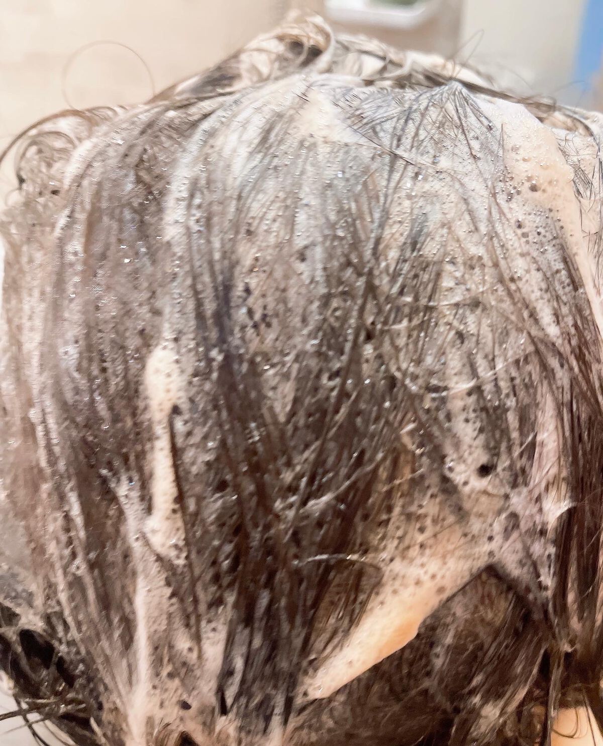 カラーシャンプー/RISHIRIA Furel/市販シャンプーを使ったクチコミ(4枚目)