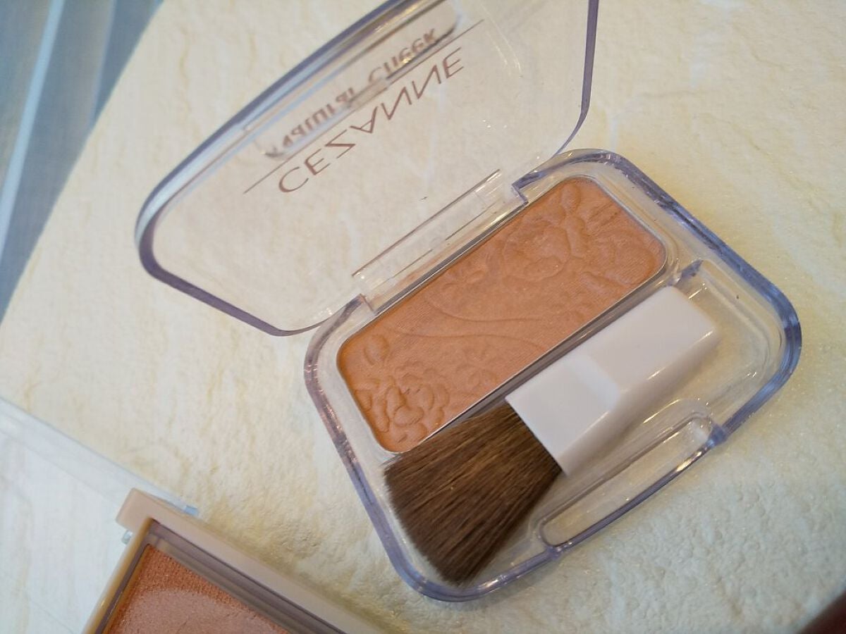 フェイスグロウカラー/CEZANNE/クリームハイライトを使ったクチコミ(7枚目)