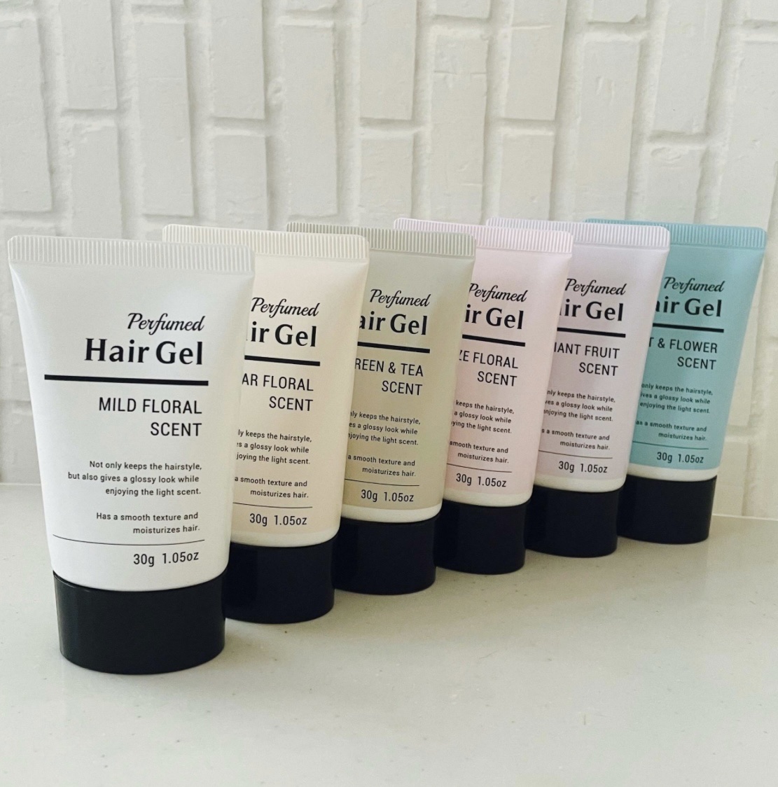 香水ヘアジェル CR(クリアフローラルの香り)/DAISO/ヘアジェルを使ったクチコミ（3枚目）