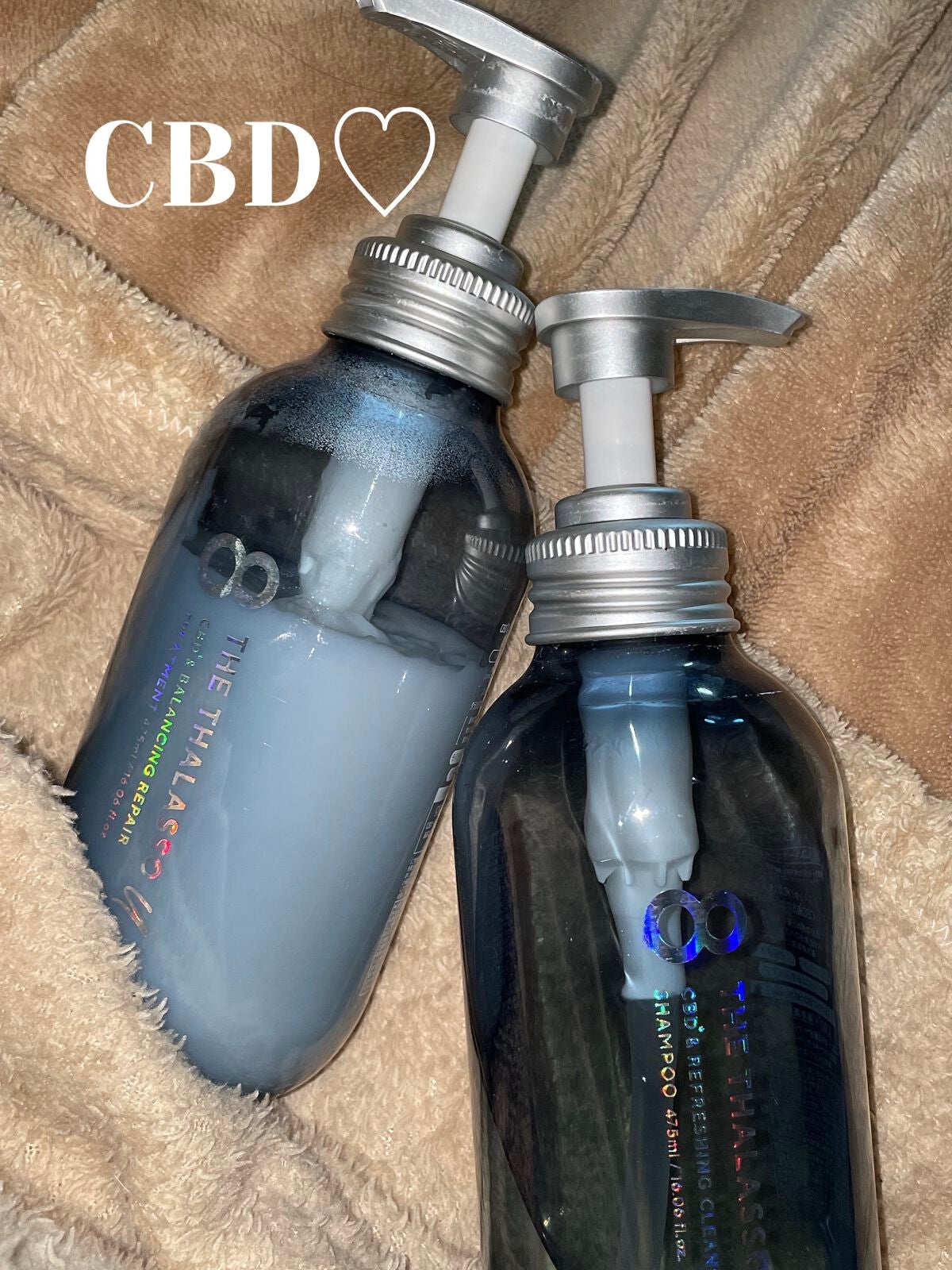 エイトザタラソ ユー CBD&リフレッシング クレンズ 美容液シャンプー/CBD&バランシング ダメージリペア 美容液ヘアトリートメント/エイトザタラソ/市販シャンプーを使ったクチコミ(1枚目)