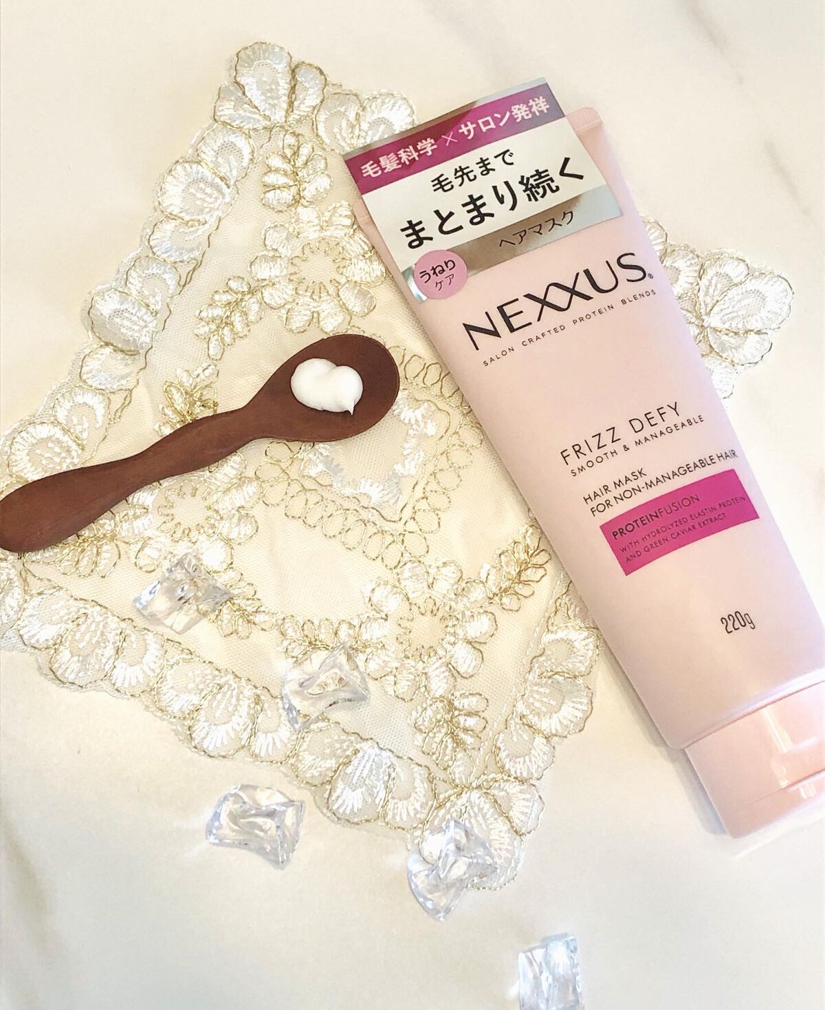 ネクサス スムースアンドマネージャブル 洗い流さないトリートメントオイル/NEXXUS(ネクサス)/ヘアオイルを使ったクチコミ(4枚目)