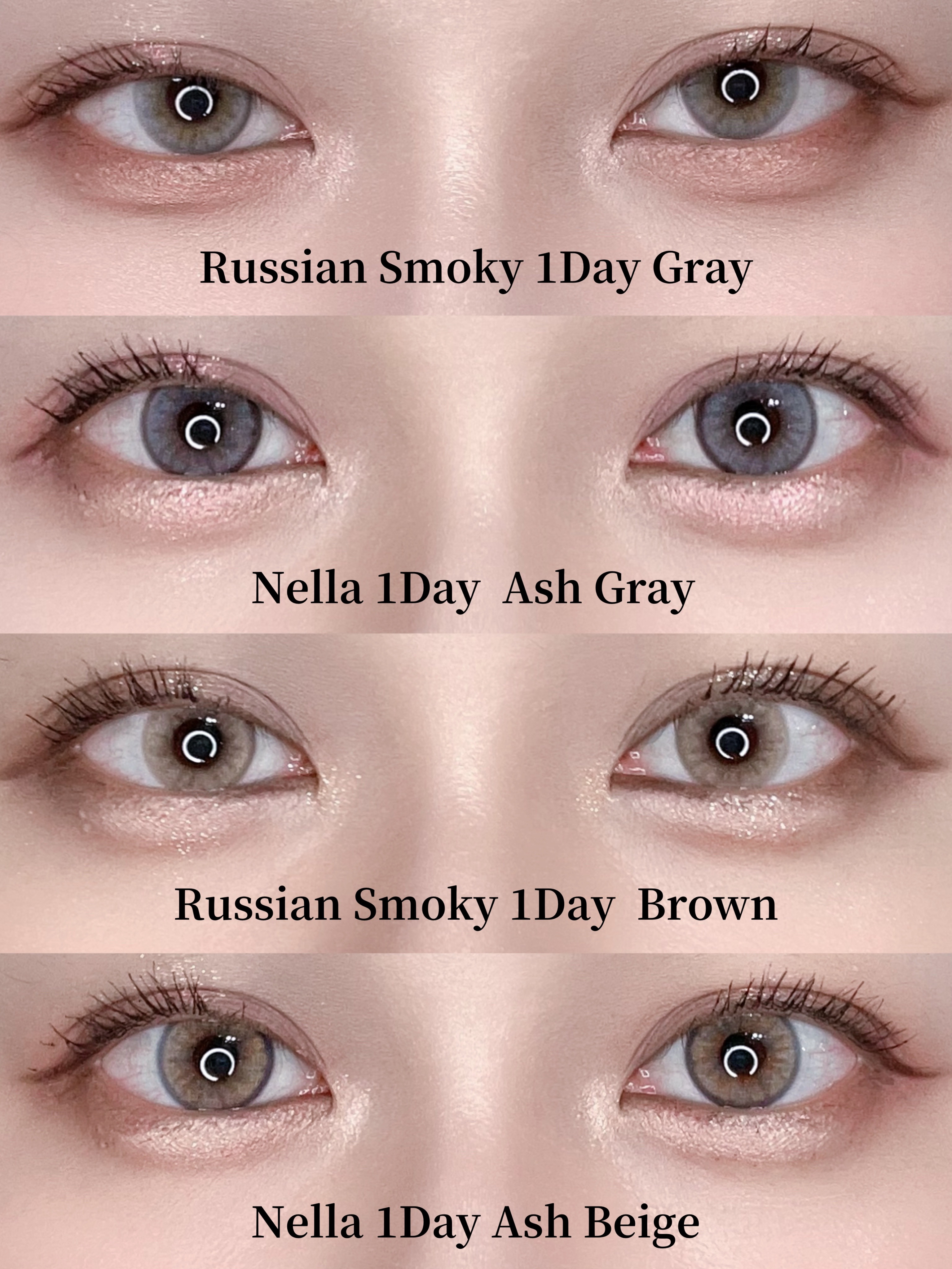 ロシアンスモーキー/OLENS/カラーコンタクトレンズを使ったクチコミ（1枚目）