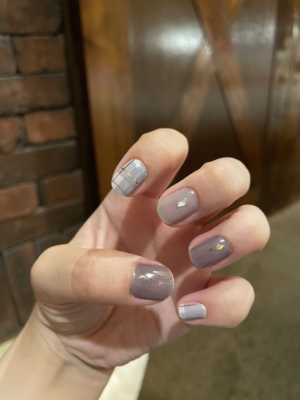 ジェルネイルシール/キャンドゥ/ネイルシールを使ったクチコミ（3枚目）