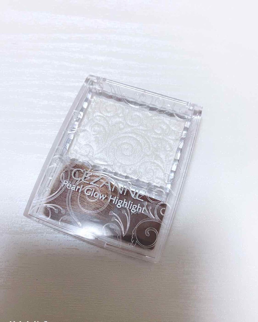 パールグロウハイライト/CEZANNE/パウダーハイライトを使ったクチコミ(2枚目)