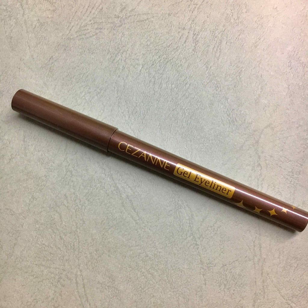 ジェルアイライナー/CEZANNE/ジェルアイライナーを使ったクチコミ（1枚目）