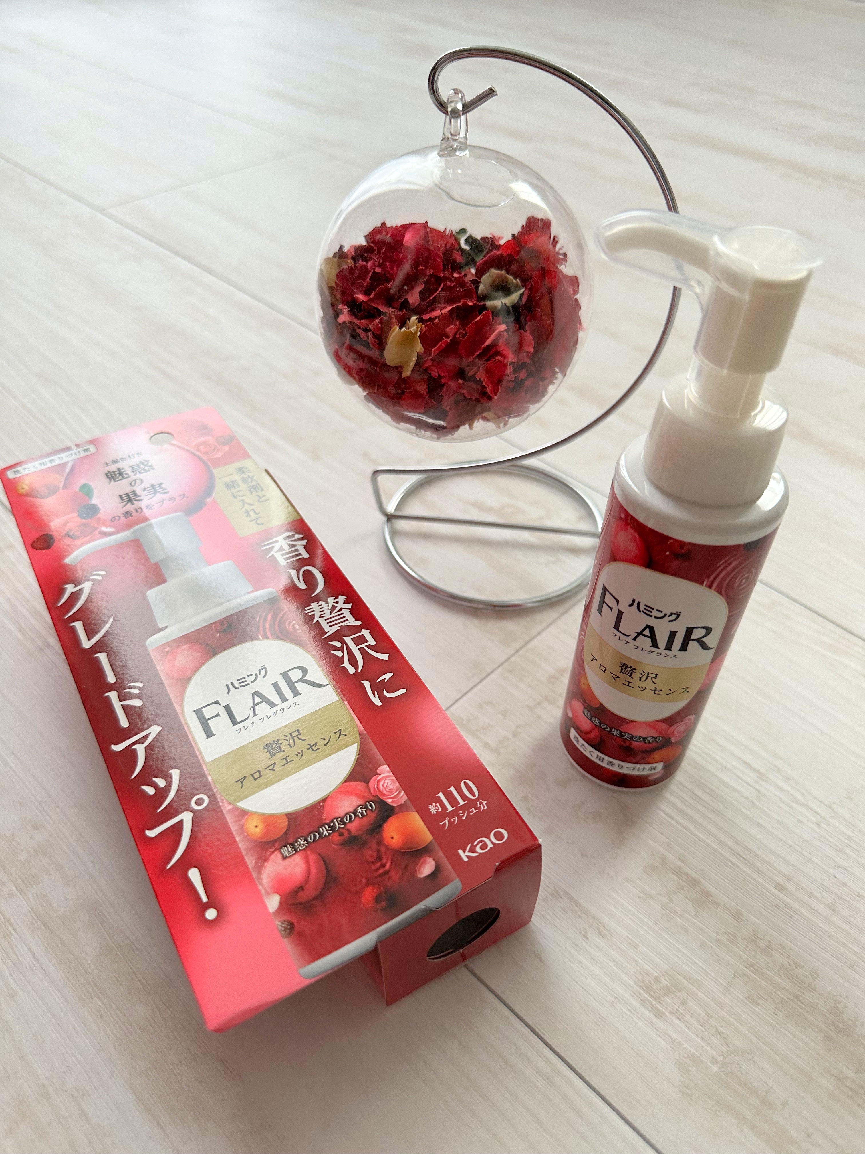 ハミングフレアフレグランス　贅沢アロマエッセンス　魅惑の果実/ハミングフレア/その他ランドリー用品を使ったクチコミ（1枚目）