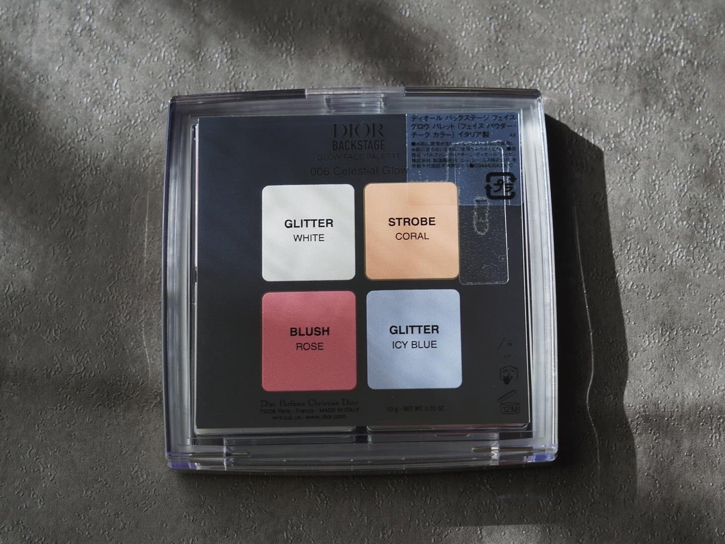 ディオール バックステージ フェイス グロウ パレット/Dior/ハイライトを使ったクチコミ(3枚目)