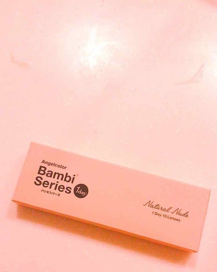 バンビシリーズ ワンデー ナチュラル/AngelColor/ワンデー(1DAY)カラコンを使ったクチコミ(1枚目)