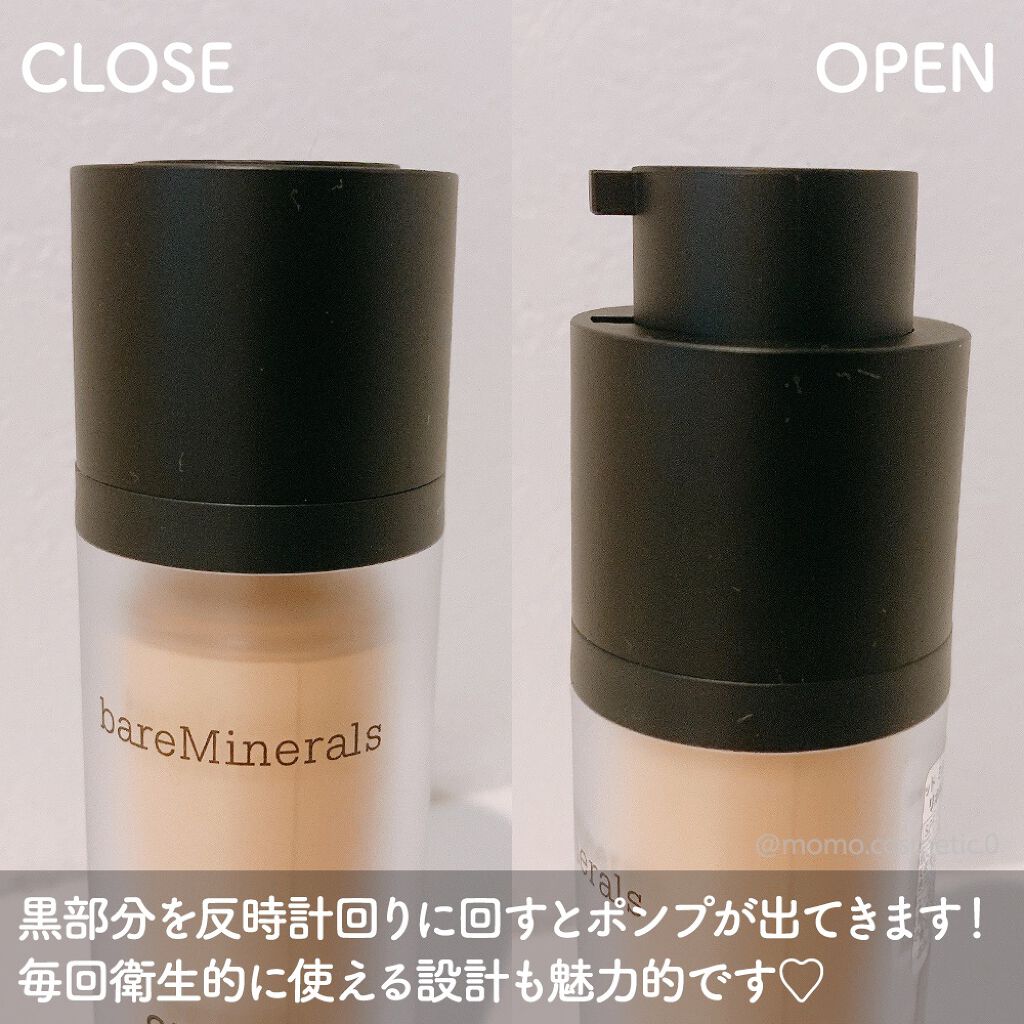 オリジナル  リキッド  ミネラル  ファンデーション フェアリーライト 03/bareMinerals/リキッドファンデーションを使ったクチコミ（3枚目）