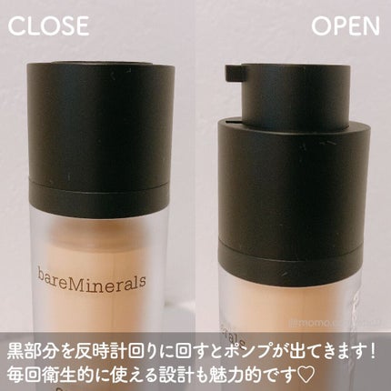 オリジナル リキッド ミネラル ファンデーション フェアリーライト 03/bareMinerals/リキッドファンデーションを使ったクチコミ(3枚目)