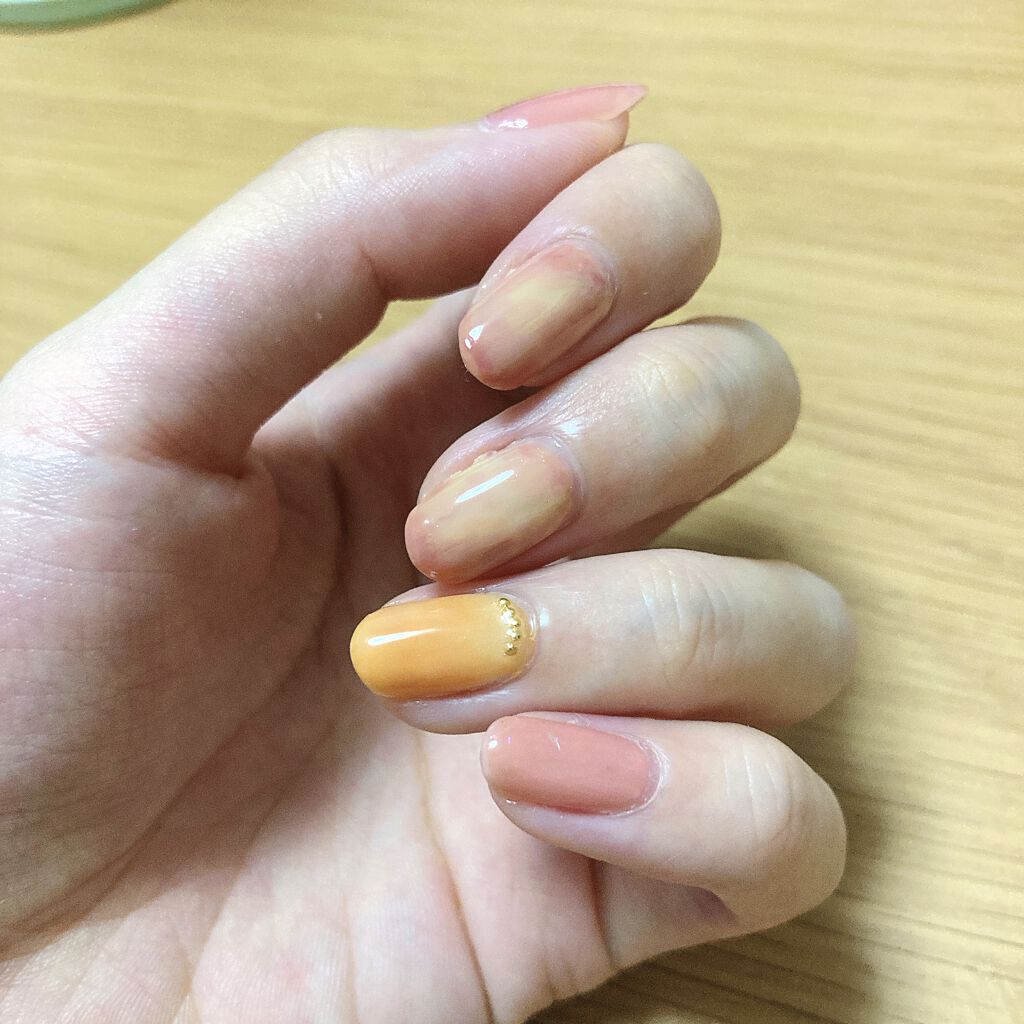 グロッシーコート/スキューズミー/オールインワンネイルを使ったクチコミ（3枚目）