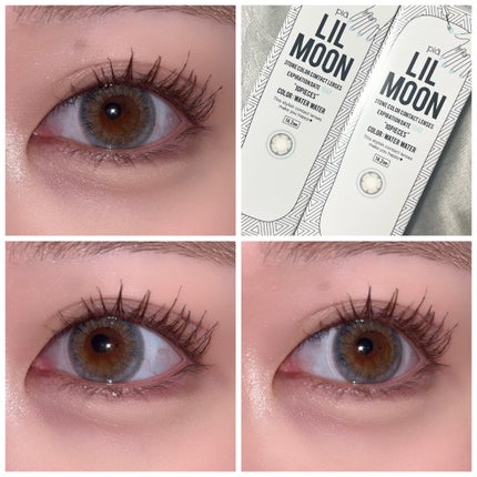 LIL MOON 1day ウォーターウォーター/LILMOON/ワンデー(1DAY)カラコンを使ったクチコミ(3枚目)