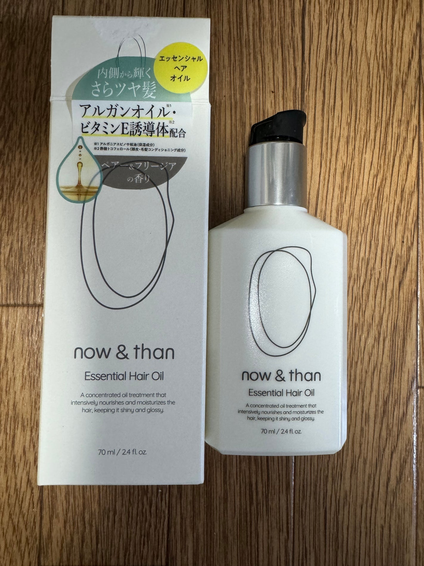 ナウアンドダン エッセンシャルヘアオイル/now & than(ナウアンドダン)/ヘアオイルを使ったクチコミ(1枚目)