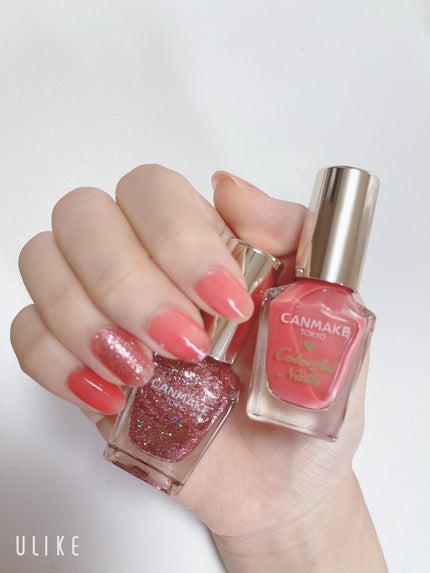 カラフルネイルズ/キャンメイク/マニキュアを使ったクチコミ(1枚目)
