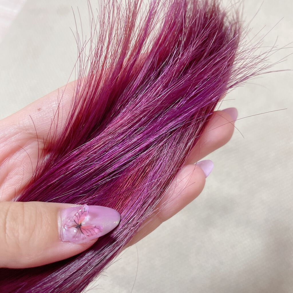 エンシェールズカラーバター/エンシェールズ/ヘアカラーを使ったクチコミ(5枚目)