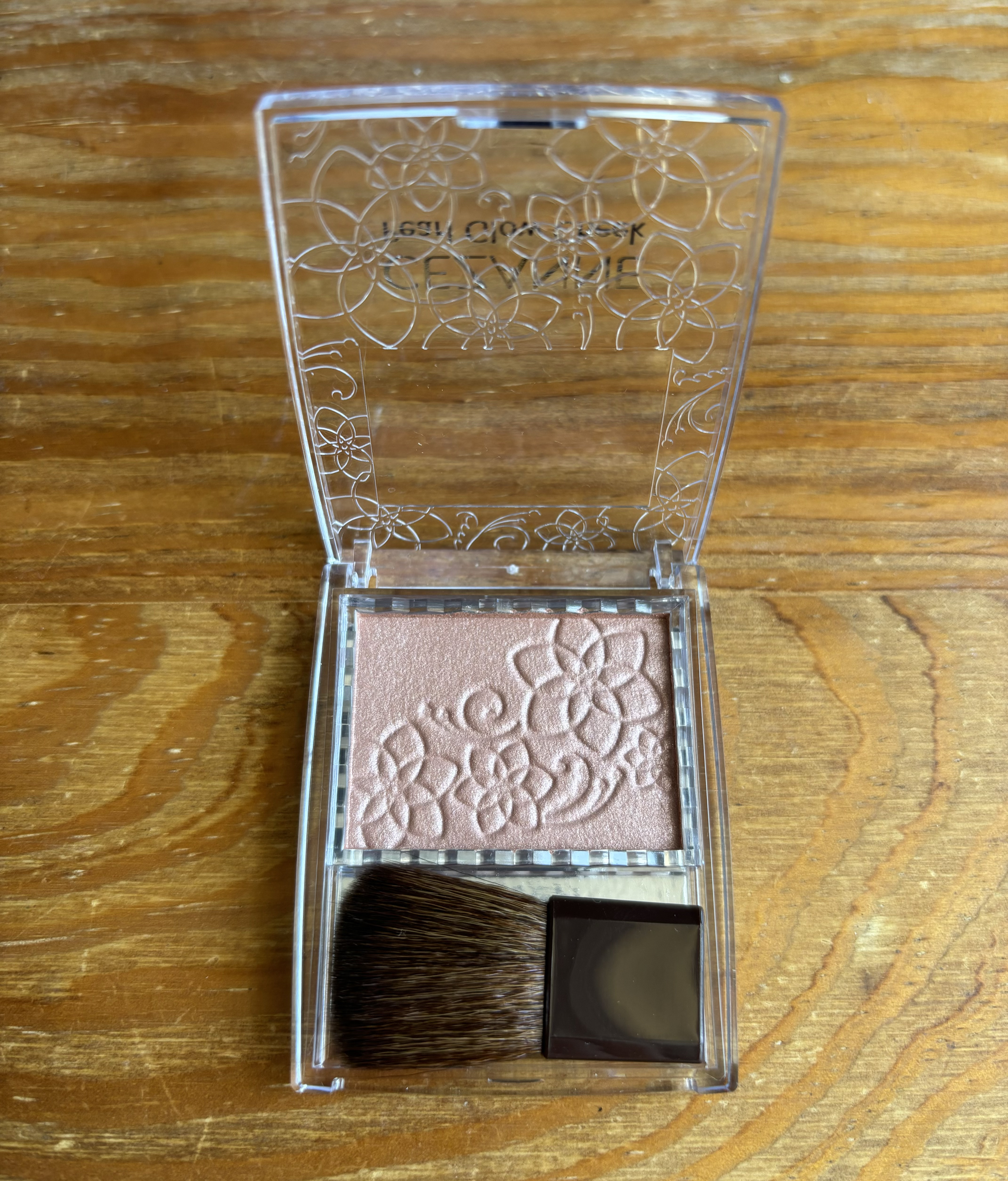 パールグロウチーク P3 シナモンオレンジ/CEZANNE/パウダーチークを使ったクチコミ（2枚目）