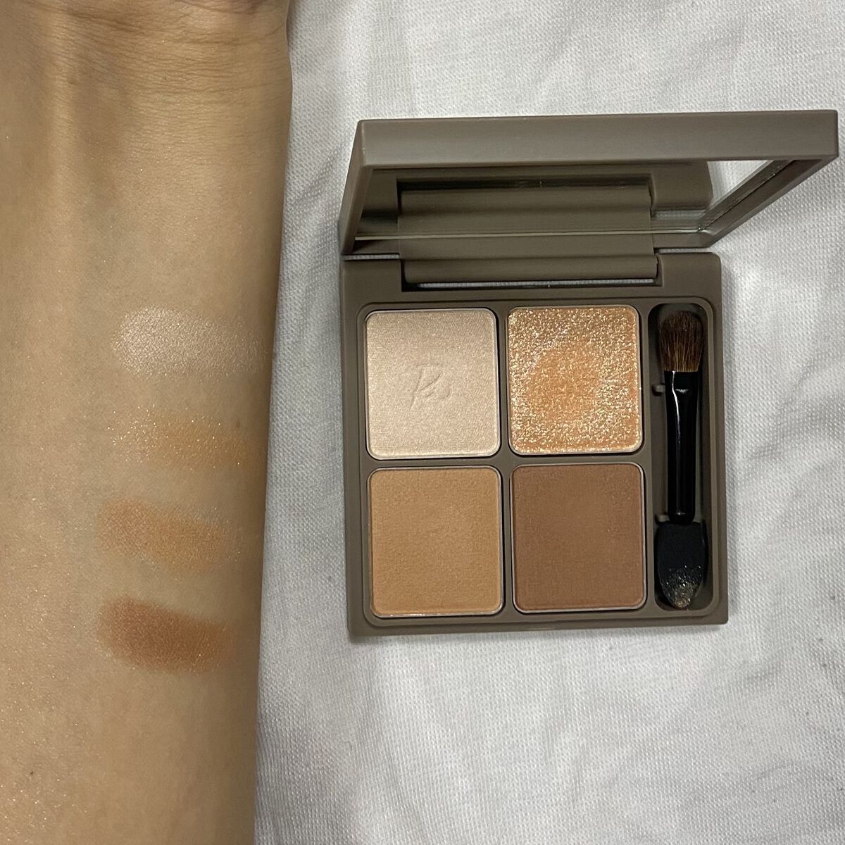 インザミラーアイパレット/Ririmew/アイシャドウパレットを使ったクチコミ（2枚目）