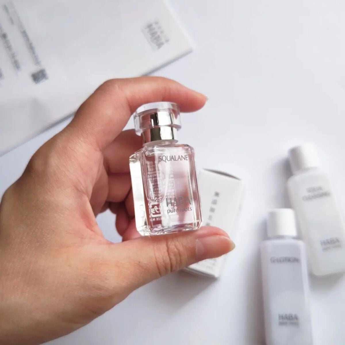 高品位「スクワラン」/HABA/フェイスオイルを使ったクチコミ(2枚目)