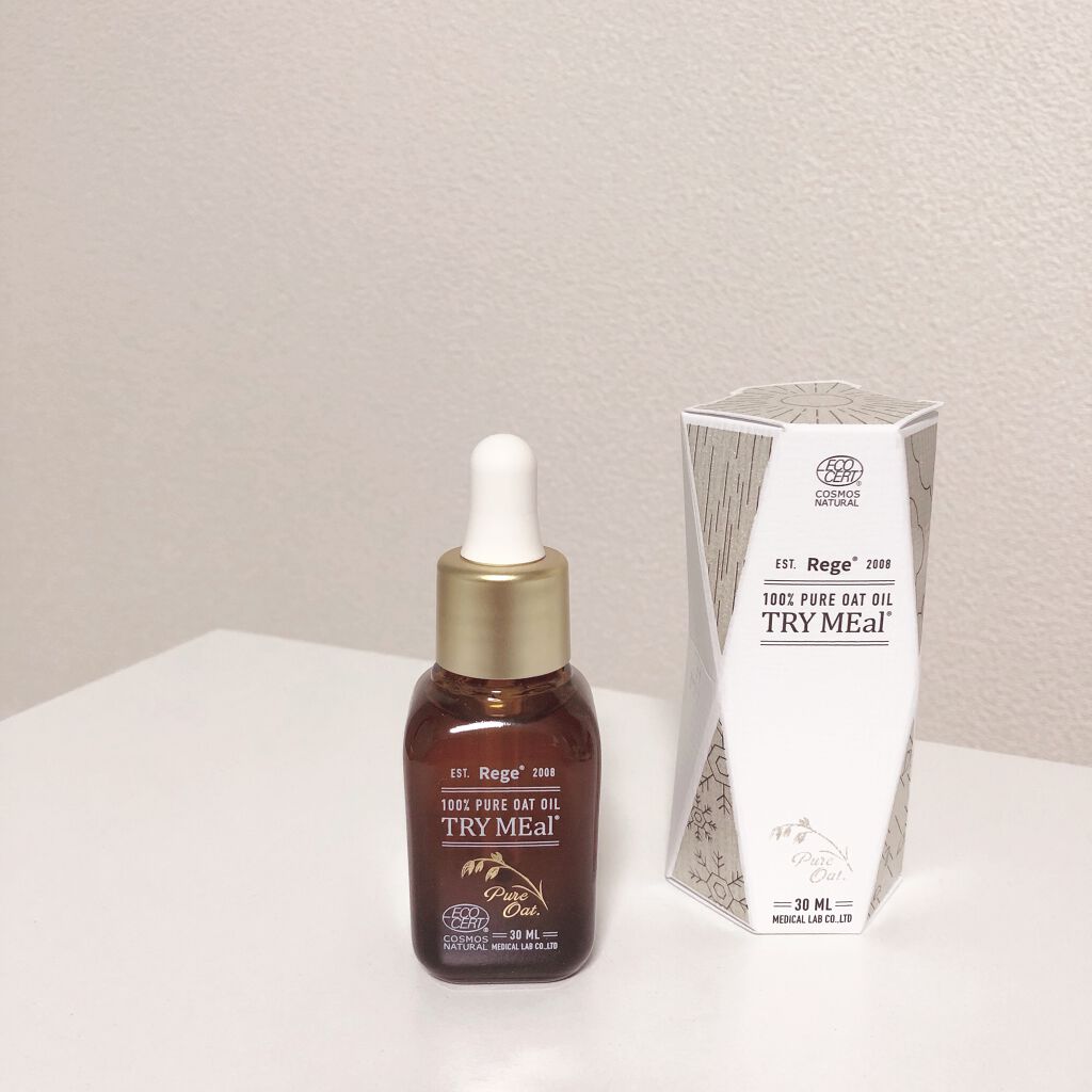 Rege TRY MEal 〜オートミール美容オイル〜/TRY MEal/フェイスオイルを使ったクチコミ（1枚目）