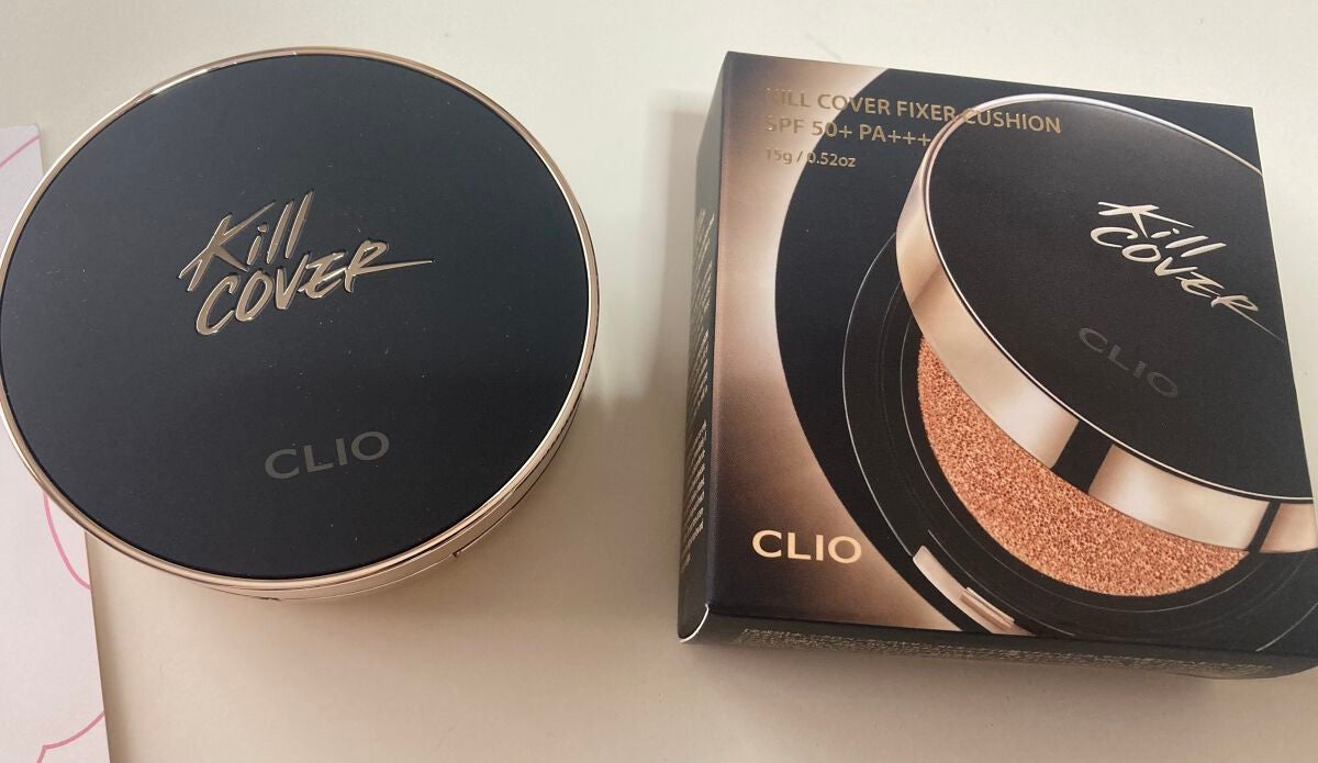 キル カバー フィクサー クッション/CLIO/クッションファンデーションを使ったクチコミ(3枚目)