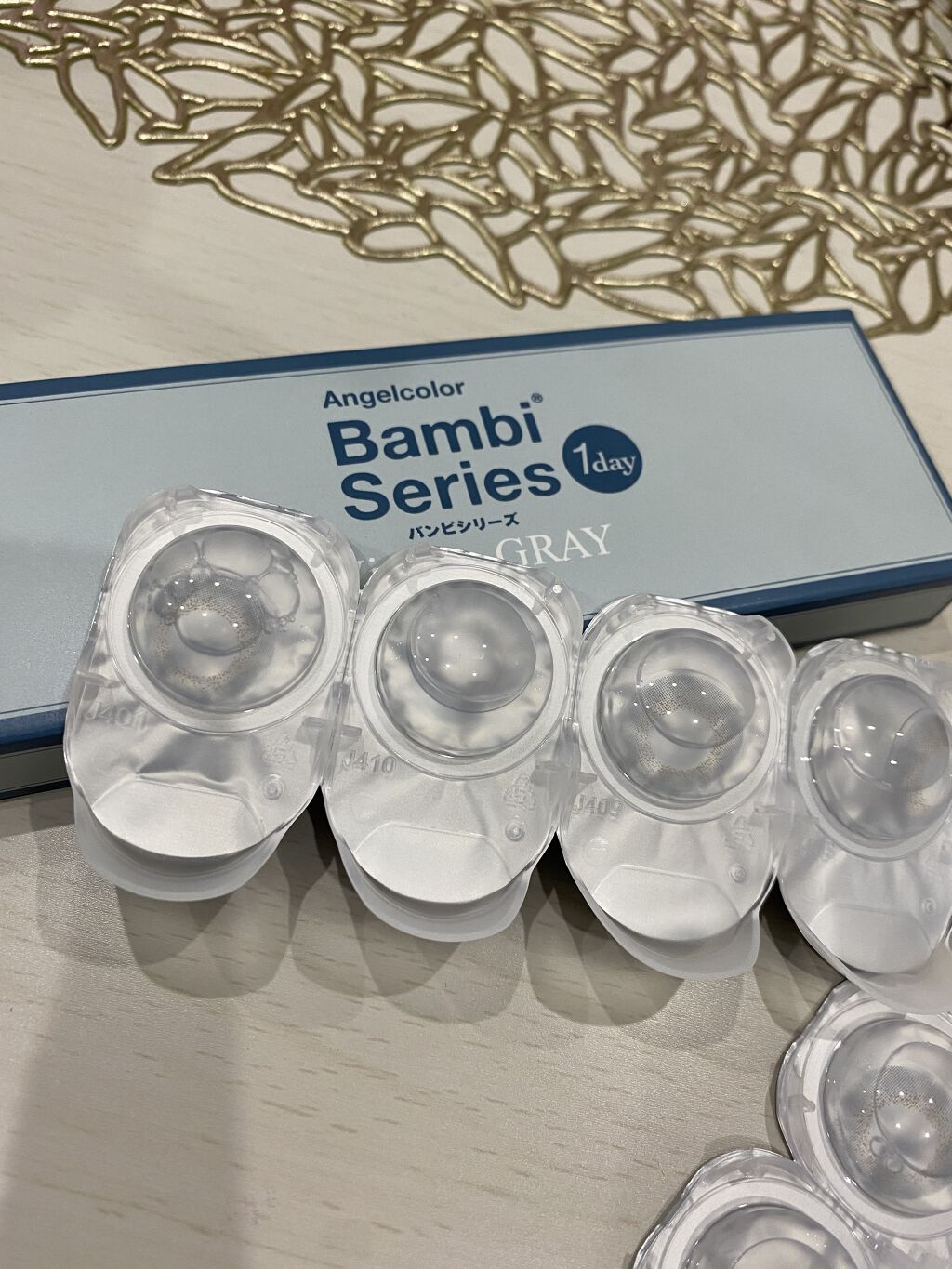 Angelcolor Bambi Series Vintage 1day ヴィンテージグレー/AngelColor/ワンデー（１DAY）カラコンを使ったクチコミ（2枚目）