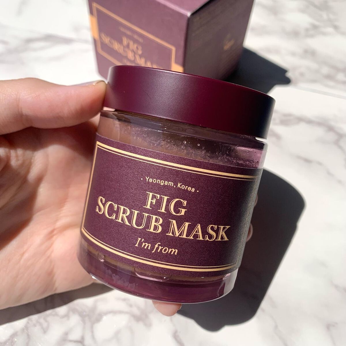 フィグスクラブマスク/I'm from/スクラブ・ゴマージュを使ったクチコミ（2枚目）