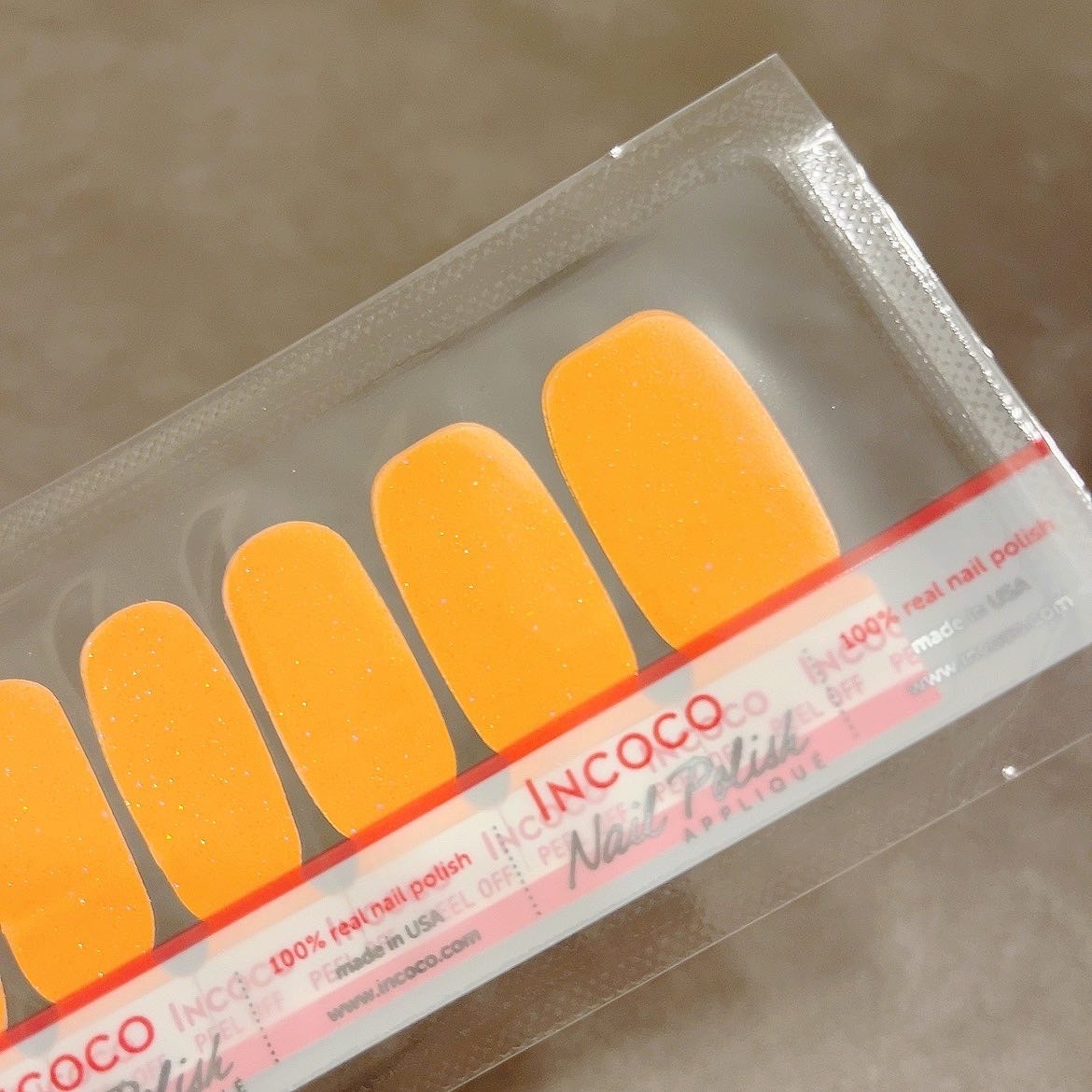INCOCO インココ マニキュアシート/インココ/ネイルシールを使ったクチコミ(5枚目)