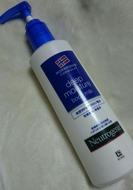 ノルウェー フォーミュラ ディープモイスチャー ボディミルク/Neutrogena/ボディミルクを使ったクチコミ(1枚目)